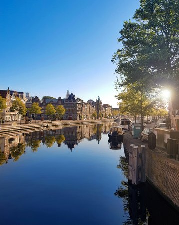 the city of Haarlem, the Netherlands